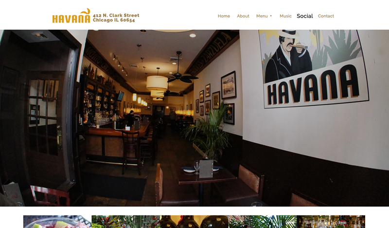 Havana Restaurant Chicago – Redesign
