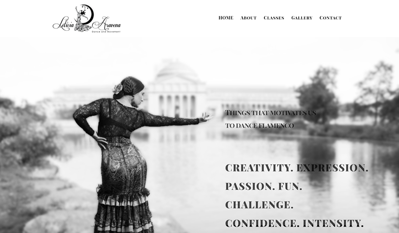 Leticia Aravena – Dance Website